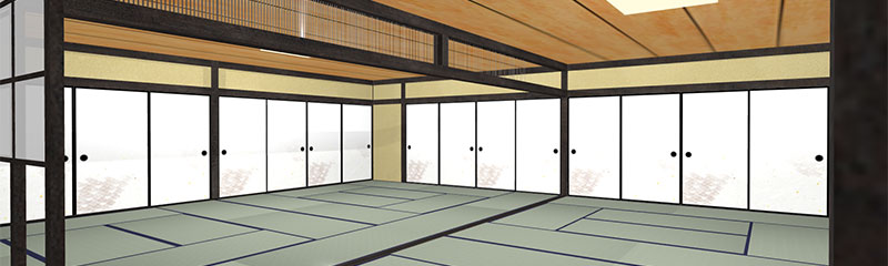和の大広間