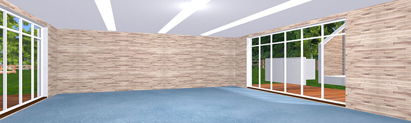 グランピング施設（ホールB）