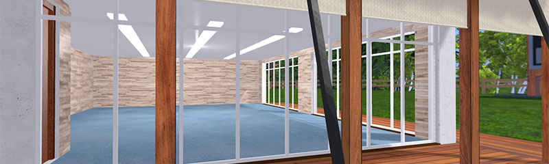 グランピング施設（ホールC）