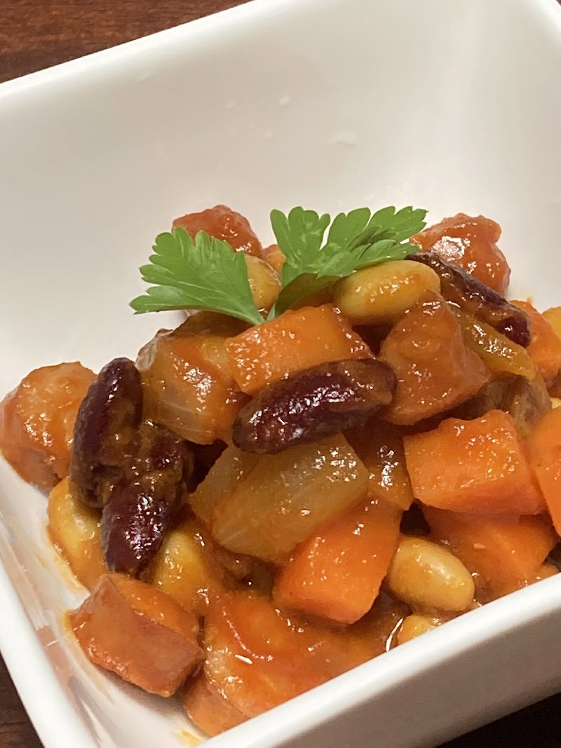 ソーセージ・チリビーンズ