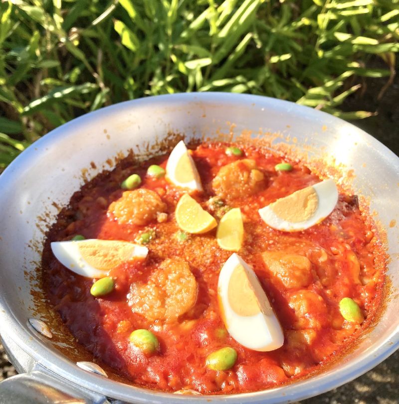 ぱえりぞ（パエリア風リゾット）