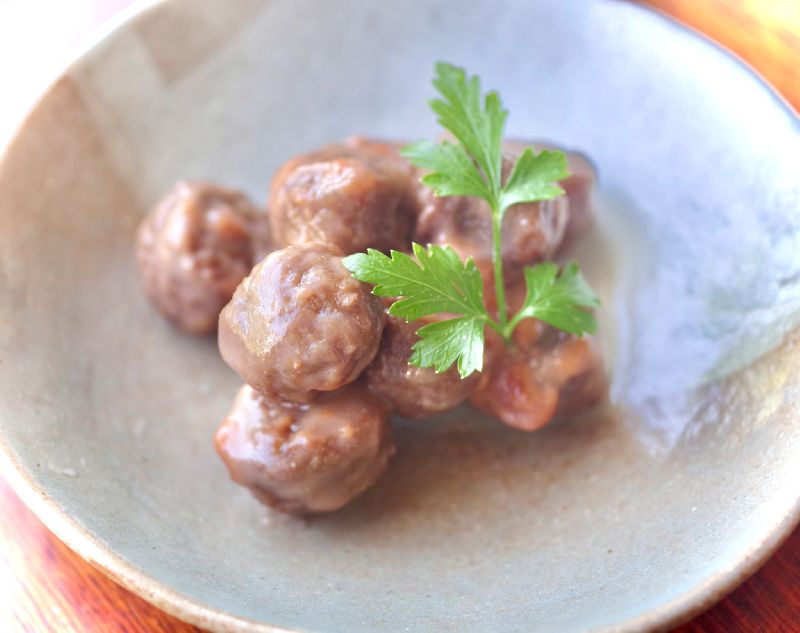 簡単スパイシーミートボール