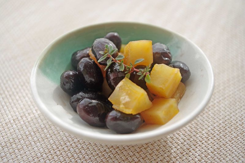 黒豆と干し芋の風味和え