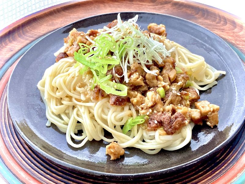 簡単肉味噌まぜ麺