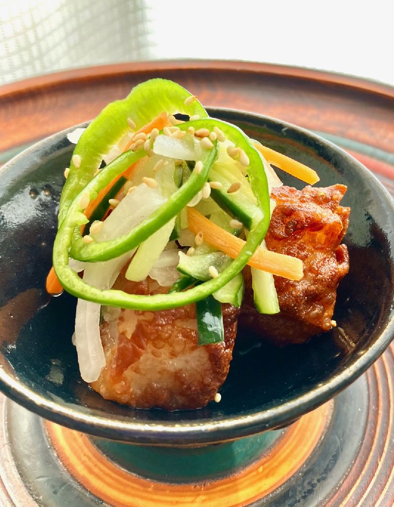 シューマイのエスカベッシュ風